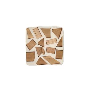 Customizable Square Wood Epoxy Resin Tea <b>Coaster</b> <b>Set</b> Of 4 Pcs Classic Design Tabletop <b>Placemats</b> <b>and</b> Drink Stand At Best Price - Product Image 1