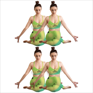 Women Yoga Sets Breathable Stretch Matching Outfit For <b>Gym</b> Seamless Activewear Women Yoga Sets - Product Image 6