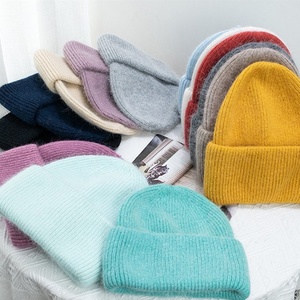 Gorro de Punto Jacquard de Mezcla de Lana al por Mayor de Fábrica, Gorro Holgado Tipo Calavera, Gorro de Invierno Cálido para Esquí, Unisex para Adultos - Product Image 3