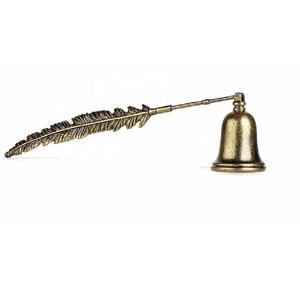 New Arrival Handmade Polished Brass Christmas Tree Shape Long Handle <b>Candle</b> Snuffer & <b>Extinguisher</b> Decorative Metal Wick Flame - Product Image 4