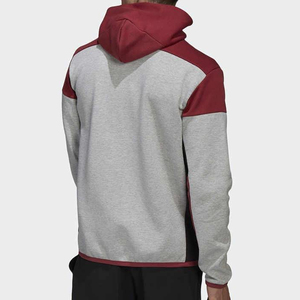 Sudadera con capucha de algodón y forro polar para hombre, la más popular, con cremallera completa y bloques de color, estilo casual, para invierno, hecha en Pakistán - Product Image 4