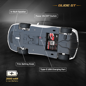 รถบังคับวิทยุ Mirana Glide GT ระดับ Hobby สำหรับเด็กและผู้ใหญ่ ควบคุมผ่านแอพ ความเร็วสูงสุด 25 กม./ชม. สำหรับเล่นในร่มและกลางแจ้ง พร้อมประตูเปิด-ปิดได้ - Product Image 3
