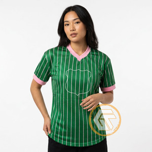 อัลฟ่าที่ปรับแต่งได้ |   เสื้อยืดสตรีคอวีแขนสั้นเป็นมิตรกับสิ่งแวดล้อมระบายอากาศได้ดีคุณภาพสูง GREEK TREASURES ฤดูร้อน - Product Image 3