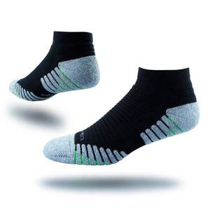 Non-Slip <b>Grip</b> Crew <b>Socks</b> for Men and Women Eco-Friendly Basketball Sport <b>Socks</b> with <b>Custom</b> Cuff Logo - Product Image 2