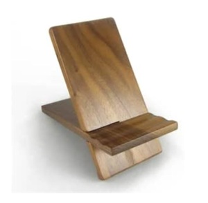 Mobile Phone Wooden Stand American Style Square Design Multi Function Hot Selling Office Desk Stand Customized Handmade - Product Image 1