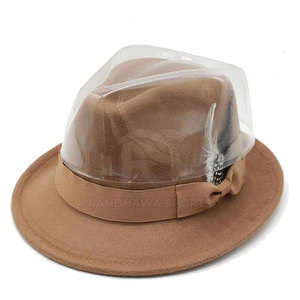 Chapeaux Fedora de luxe pour un look élégant, à large bord, idéaux pour les fêtes, les mariages, les voyages et le quotidien – Collection - Product Image 4