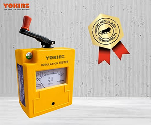 Testeur d'isolation manuel haute performance Yokins 500V 500MOhm |   Haute précision |   Protection IP55 |   Garantie d'un an |   Lourd - Product Image 3
