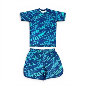 Conjunto personalizado sin gi para BJJ, rashguards para MMA, shorts de grappling sin gi para jiu jitsu, impresión por sublimación, hecho en Pakistán. - Product Image 1