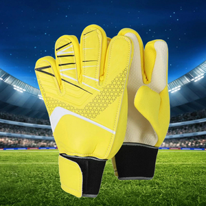 Guantes de Portero de Fútbol Personalizados MW-GKG-03279, PU, Dedos Completos, Antideslizantes, Transpirables, Correa de Muñeca Ajustable con Cierre de Gancho y Bucle - Product Image 6