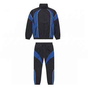 Ensemble de survêtement coupe-vent en nylon pour homme, nouvelle mode, respirant, à capuche, en polyester, entièrement personnalisable, veste et pantalon de sport - Product Image 5
