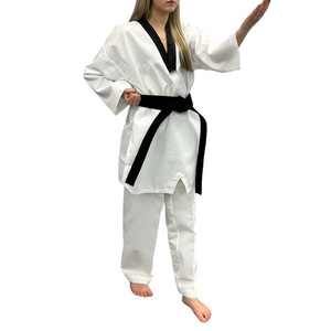 Uniforme de Taekwondo Poomsae en Polyester Léger de Haute Qualité Chenqi OEM pour Adultes, Modèle T-3 Taille M, Style Arts Martiaux - Product Image 4