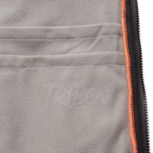 Veste de sécurité réfléchissante vert lime personnalisable pour le cyclisme, la course à pied et le jogging avec fermeture éclair - Product Image 6