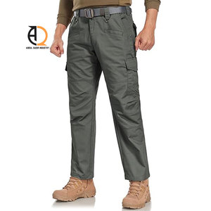 กางเกงคาร์โก้หลายกระเป๋า กางเกงขายาวสำหรับออกกำลังกายกลางแจ้ง กางเกงจ็อกเกอร์ผู้ชาย - Product Image 1