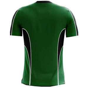 เสื้อฟุตบอล RICSA สำหรับผู้ชาย สีเหลือง แดง ดำ แบบซับลิเมชั่น คอกลม แห้งเร็ว ผ้าโพลีเอสเตอร์ 240 กรัม เสื้อกีฬา - Product Image 4