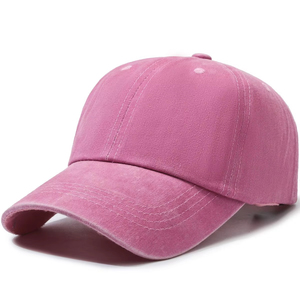 100%Cotton Customized Baseball <b>Caps</b> Washed Soft Top Vintage Distressed Dad <b>Hats</b> Custom Print Logo 6Panel Structured Canvas - Product Image 3