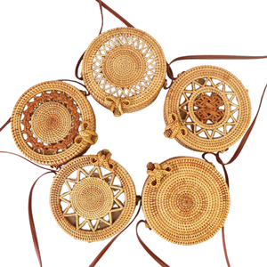 Sacs en rotin de haute qualité pour femmes, vente en gros, sacs en rotin de créateurs, fabrication artisanale au Vietnam, prix bas, OEM - Product Image 2