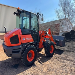 Kubota R630 Wheel Loader <b>Mini</b> Loader Used Capacity 75 KW Power Hydraulic Pump Durable Engine Gearbox Motor - Product Image 6