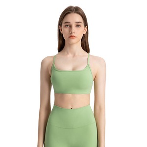 ชุดกีฬาโยคะสำหรับผู้หญิง แบบซัพพอร์ตสูง เสื้อชั้นในแบบไหล่เดียว - Product Image 3