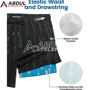 Shorts de sport de haute qualité pour l'entraînement et les activités de plein air, légers et offrant une mobilité accrue - Product Image 2
