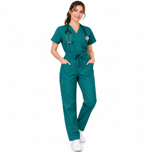 Combinaison médicale pour femmes, uniforme de soins de santé, combinaison d'infirmière, vêtements de travail pour médecins, vêtements médicaux - Product Image 1