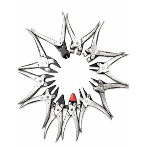 Alicates de Punta Fina con Mordazas Paralelas y Tornillo de 140 mm, Herramienta de Precisión para Joyería ZetomedPro - Product Image 6