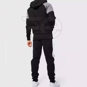 Survêtements décontractés d'hiver pour hommes avec cordon de serrage et capuche, 100% coton, légers, respirants, pour la course à pied, la gym, le fitness et l'entraînement en plein air - Product Image 2