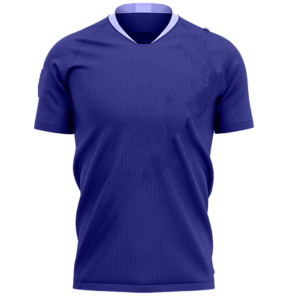 เสื้อฟุตบอลแขนสั้นคอวีสีมารูนสำหรับผู้ชาย ผ้าโพลีเอสเตอร์ซับเหงื่อ ชุดกีฬา ใส่ได้ทุกฤดู ทรงปกติ - Product Image 4
