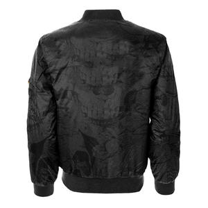 Chaqueta de Bombardero a prueba de viento personalizable unisex ligera logotipo personalizado colores moda casual prendas de vestir exteriores para invierno al por mayor OEM/ODM - Product Image 2