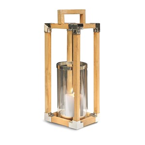 Teak Wood Decorative <b>Lantern</b> Mother-of-Pearl Inlay Wholesale | Moradabad - Product Image 1