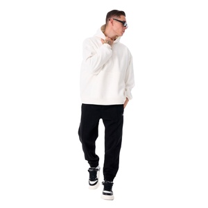 Top qualité 100% coton et impression bouffante personnalisée 450gsm Logo Hoodies pull décontracté goutte épaule à capuche pour hommes - Product Image 2