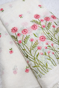 Tissu brodé fantaisie pour vêtements, tissu à broder pour fabricants de robes, fournisseur et exportateur pour le commerce international. - Product Image 3
