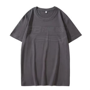 T-shirts pour hommes, vêtements décontractés, imprimés par transfert thermique, tissu en coton respirant, 180 grammes, coupe classique, service OEM - Product Image 6