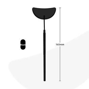 Espejo de acero inoxidable con mango para extensión de pestañas, herramienta de aumento cuadrada para revisión y cuidado de pestañas y maquillaje - Product Image 6