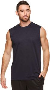 Débardeurs d'entraînement personnalisés en coton sans couture pour hommes, séchage rapide, respirants, style urbain, pour fitness et musculation, vente en gros - Product Image 4