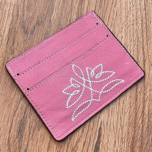 ที่ใส่นามบัตรหนังแท้แบบพรีเมี่ยม, ที่ใส่บัตรเครดิต RFID บล็อคหรูหราที่เก็บบัตร - Product Image 5