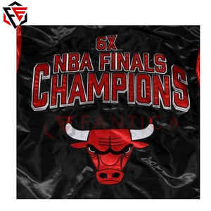 Chaqueta de bombardero de satén personalizada de alta calidad Chaqueta de poliéster de invierno para hombres y mujeres Chaqueta universitaria de satén de béisbol - Product Image 4