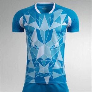Camisetas de Fútbol Personalizadas 100% Poliéster Malla Transpirable Camisetas de Fútbol para Niños - Product Image 5