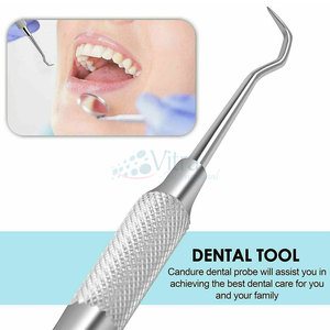 Raspadores Dentales Manuales de Acero Inoxidable de Alta Calidad, Certificados por la CE, Reutilizables, Ligeros y Ecológicos para el Cuidado Dental - Product Image 3
