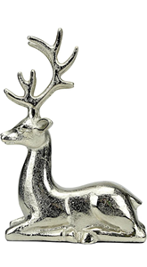 El Mejor Ciervo de Aluminio con Acabado Niquelado, Precio al por Mayor, Ciervo Navideño en Tamaño Personalizado para Decoración del Hogar - Product Image 2