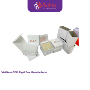 OEM Customizable Gold Foil Stamping Recyclable Bio-degradable <b>Kraft</b> Paper Matt Lamination Gift Handmade Embossing Vietnam <b>Boxes</b> - Product Image 4
