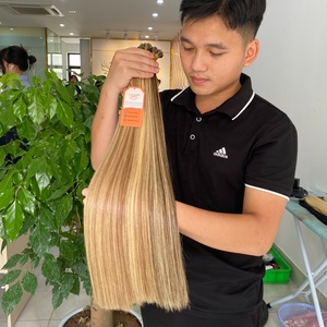 Extensiones de Cabello Humano I Tip de la Mejor Calidad, Cabello Virgen Vietnamita Crudo, Precio al por Mayor de AZ Hair Vietnam - Product Image 3