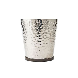 Cubo de hielo de acero inoxidable martillado para champán y vino con asas, enfriador de champán y vino de acero inoxidable para fiestas y bares - Product Image 4