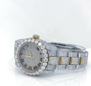 Fourniture directe en usine Vvs Clarity Diamond Watch pour hommes Montre de luxe disponible en quantité en vrac - Product Image 3