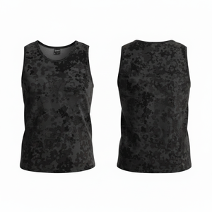 Nouveau design tendance, vente chaude, débardeur camouflage sans manches, décontracté, respirant, séchage rapide, veste d'été, vêtements de sport, t-shirts pour hommes - Product Image 2