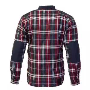 Camisa de Franela para Motocicleta, de Cuero, Transpirable, Resistente al Viento, Anti-UV, de Secado Rápido, para Hombre, con Bolsillos para Armadura, Bordado 3D - Product Image 4