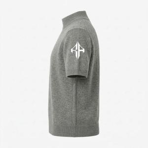 Suéter de Punto para Hombre con Logotipo Blanco, Manga Corta, Cuello Redondo, Acrílico/Algodón, Corte Regular, Sin Cierre, por RIVIAN ATLANTIC - Product Image 5