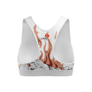 Sujetador Deportivo Floral Transpirable para Mujer, de Alta Sujeción, para Yoga, Running y Entrenamiento en el Gimnasio - Product Image 5
