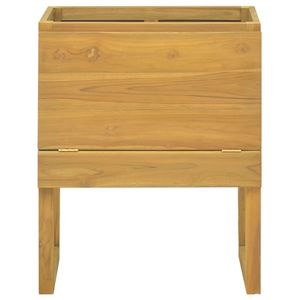 Mobile bagno in legno massello Teak 23.6 \ "x15.7 \" x29.5 \ "solido Teak bagno mobili - Product Image 3