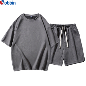 Conjuntos de Camiseta y Pantalones Deportivos Cómodos Unisex para Hombre, Estilo Casual, Transpirables, Personalizables, para Verano - Product Image 4