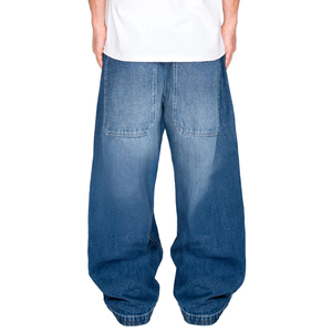 Jeans Ultra Baggy para Hombre, Nuevos Productos de Primavera/Verano, Estilo Americano, Jeans Cargo con Bolsillos, Jeans Azules de Moda para Hombre - Product Image 4